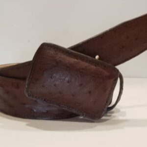 Cinturon Vaquero de Avestruz Original