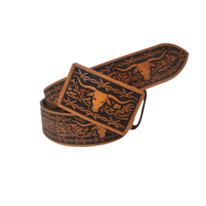 Cinturon Longhorn de Vaqueta