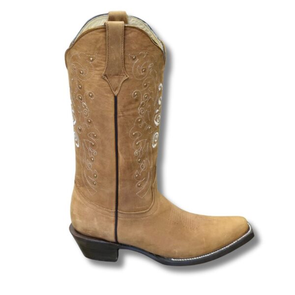 Bota Vaquera para Mujer Flores - Imagen 2