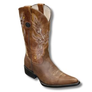 Bota Vaquera Mujer Horma Puntal