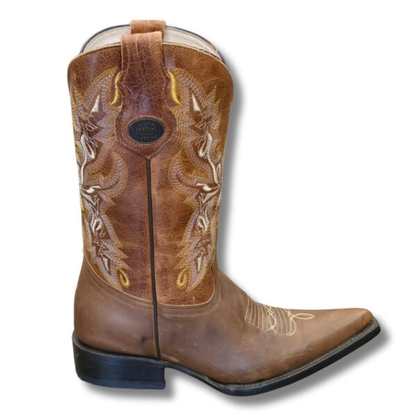 Bota Vaquera Mujer Horma Puntal - Imagen 3