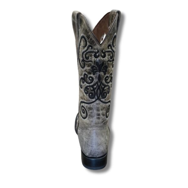Bota Vaquera Mujer Old Crazy Choco - Imagen 3