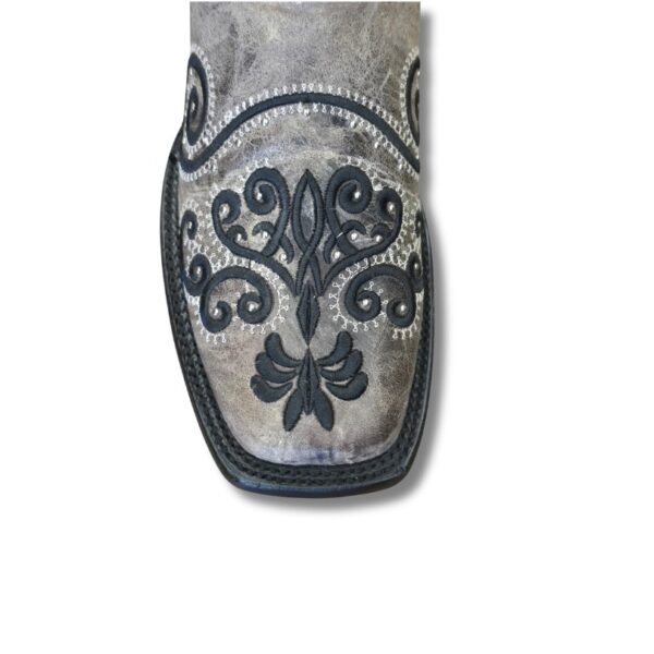 Bota Vaquera Mujer Old Crazy Choco - Imagen 4