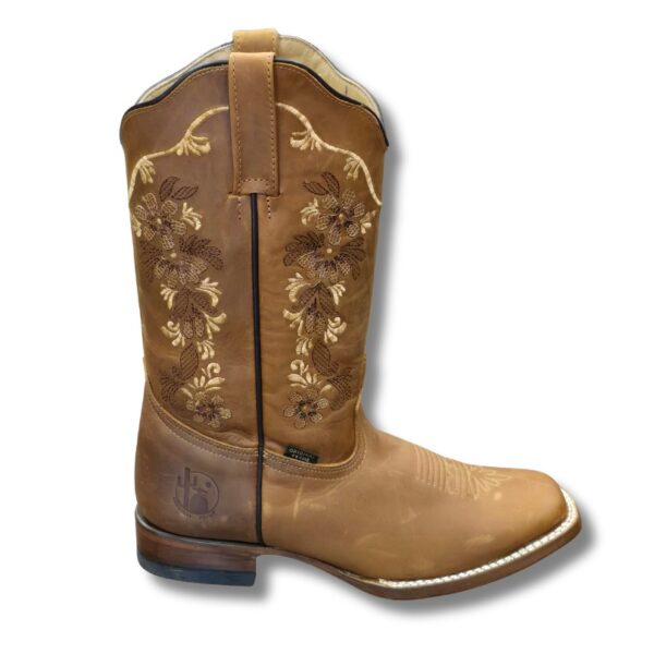 Bota Vaquera para Mujer Reyme Crazy Miel - Imagen 2