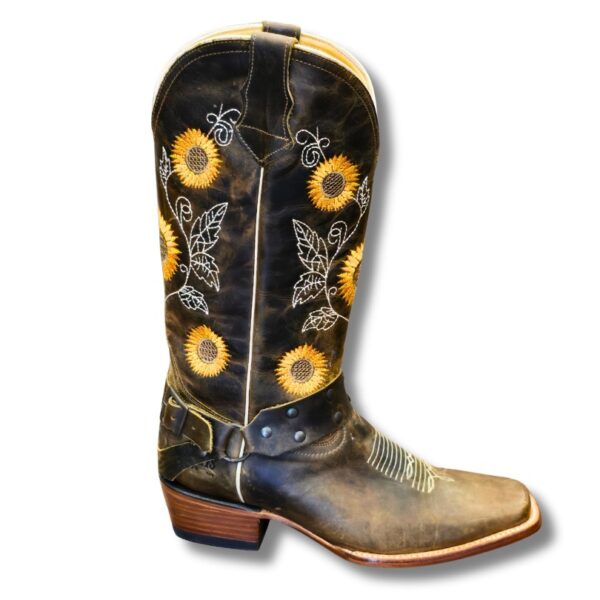 Bota Vaquera de Girasol para Mujer - Imagen 2