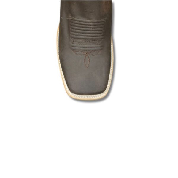 Bota Vaquera Reyme Choco Cuero - Imagen 4