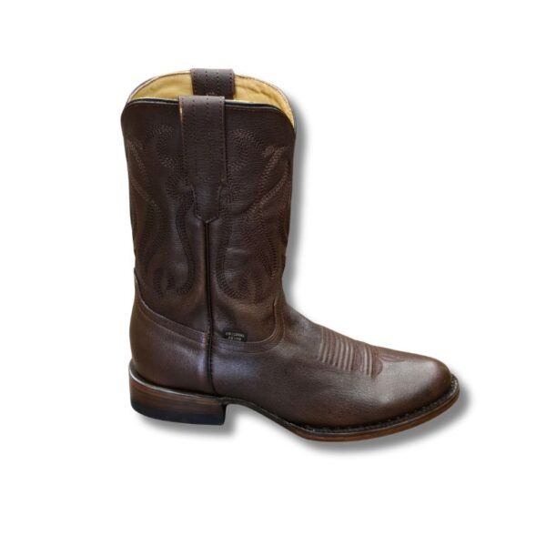 Botin oval de piel para hombre - Imagen 2