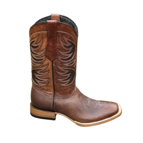 Bota Vaquera Hometown Marron - Imagen 2