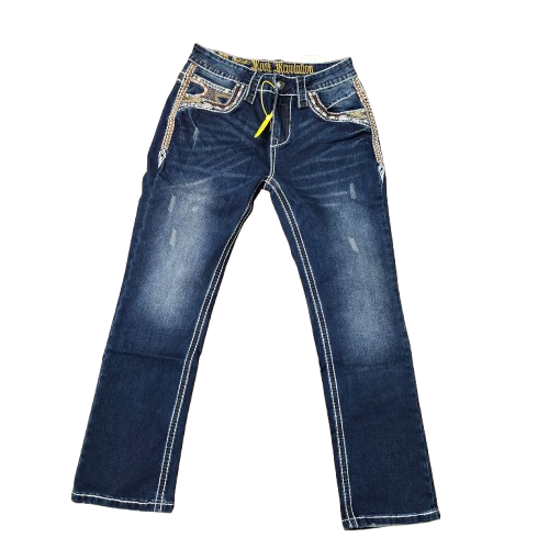 Rock Revolution Pantalon para Hombre / Dark Jeans - Imagen 2