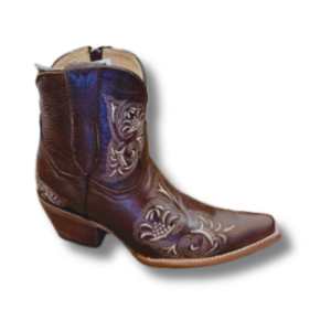 Botines para Mujer Bordado Western