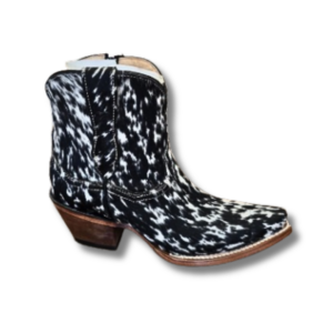 Botines de Pelo de Vaca para Mujer