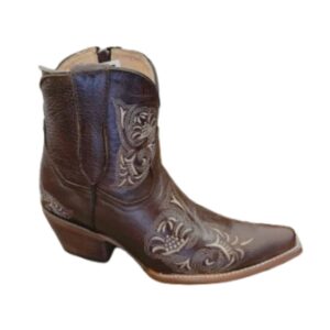 Botines para Mujer Bordado Western